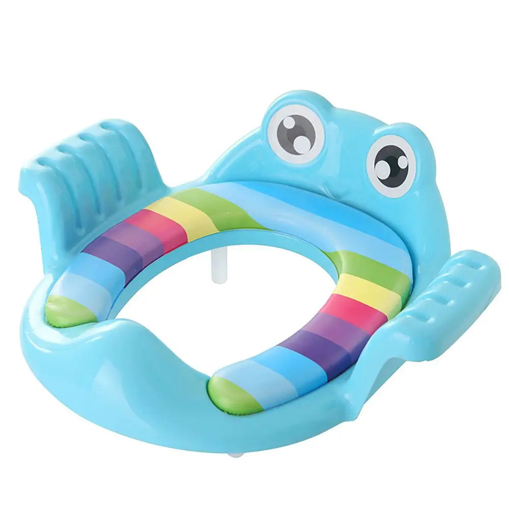 Toyech-Children Toilet Hand-Held Potty Seat-Blue