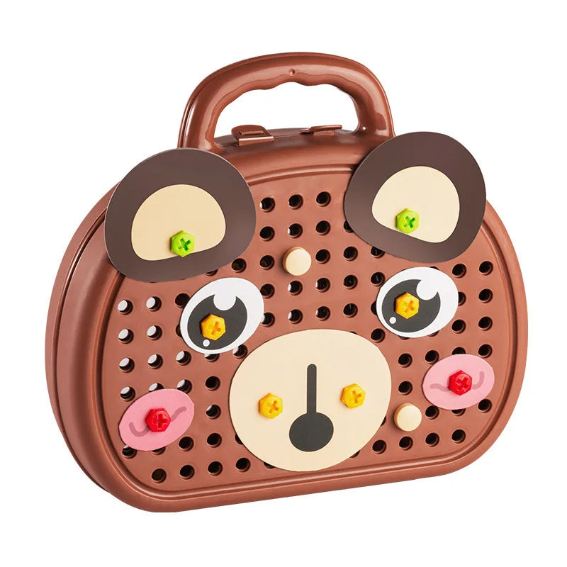 Toyech-Children's Electric Drill Assembly Puzzle Toy-