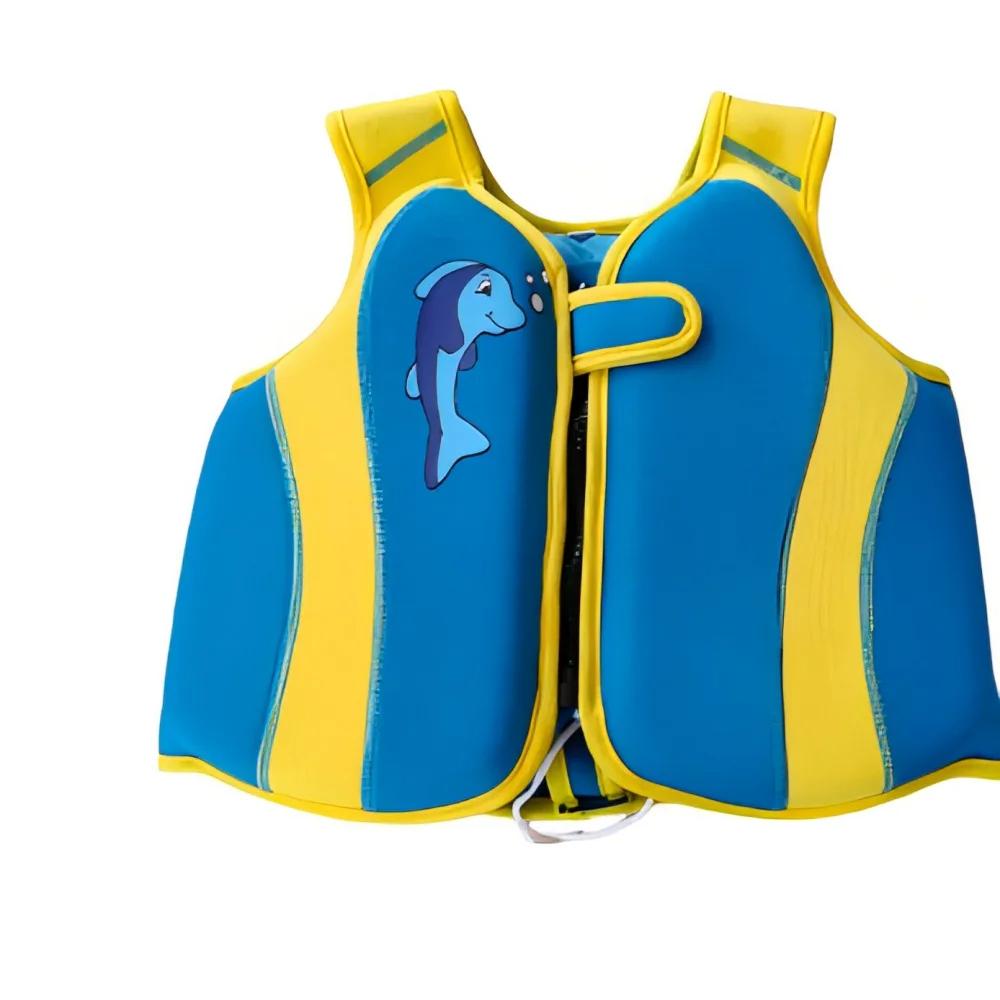 Toyech-Children's Inflatable Swim Jacket-Blue