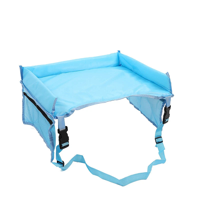 Toyech-Waterproof Safety Play Organiser & Storage Car Table For Children-Sky Blue