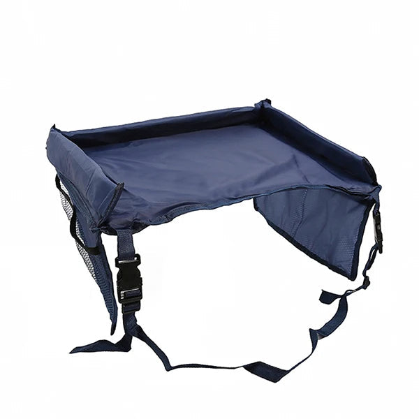 Toyech-Waterproof Safety Play Organiser & Storage Car Table For Children-Blue