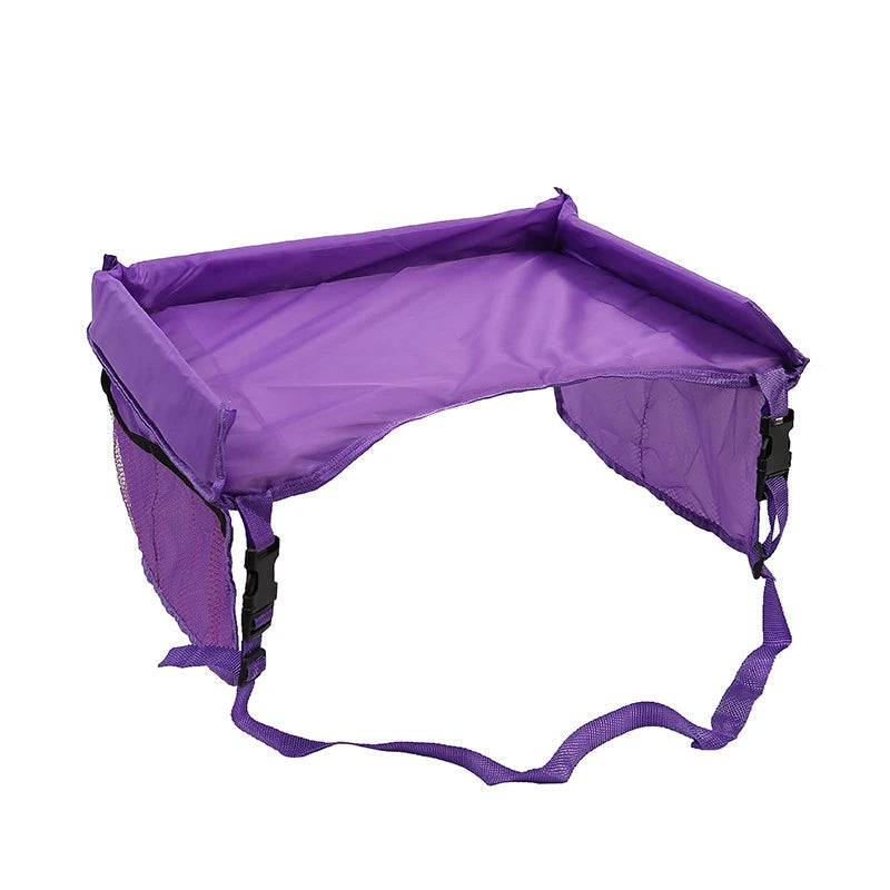 Toyech-Waterproof Safety Play Organiser & Storage Car Table For Children-Purple