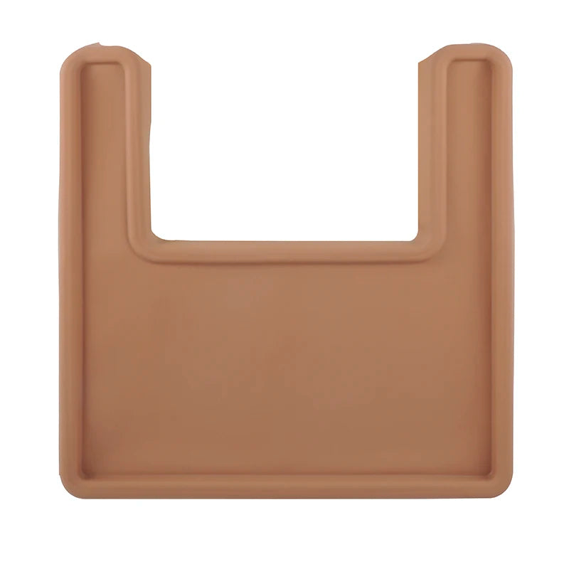 Toyech-Silicone Placemat Baby Highchair Feeding-Brown