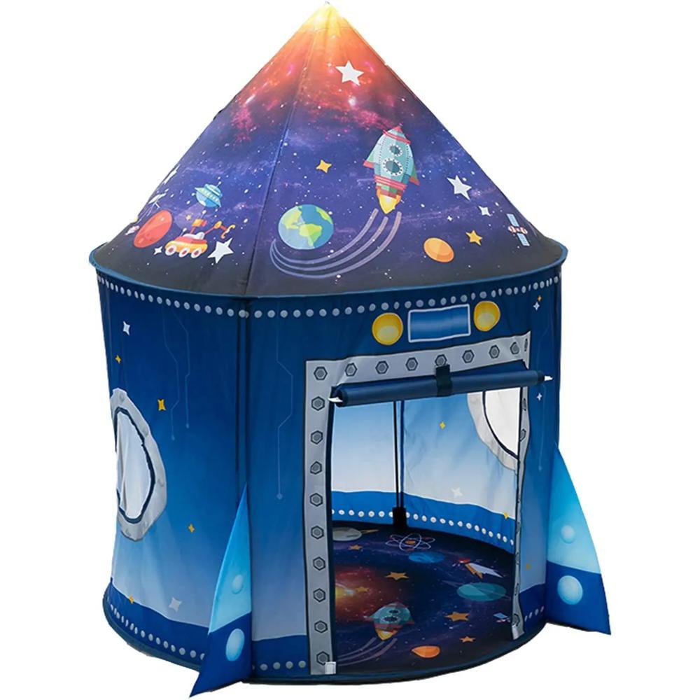 Toyech-Rocket Spaceship Kids Play Tent-