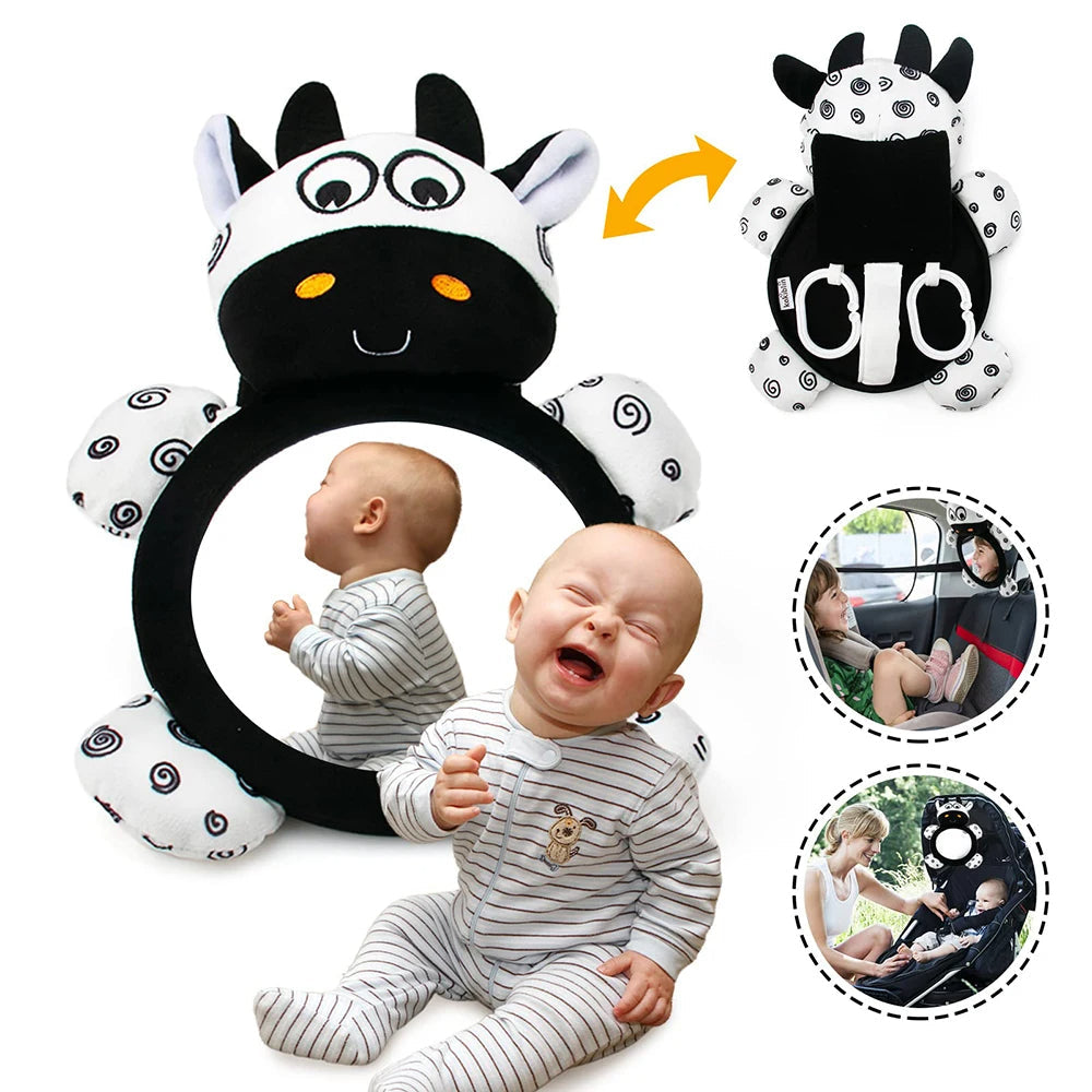 Toyech-Baby Mirror Tummy Time Toy-