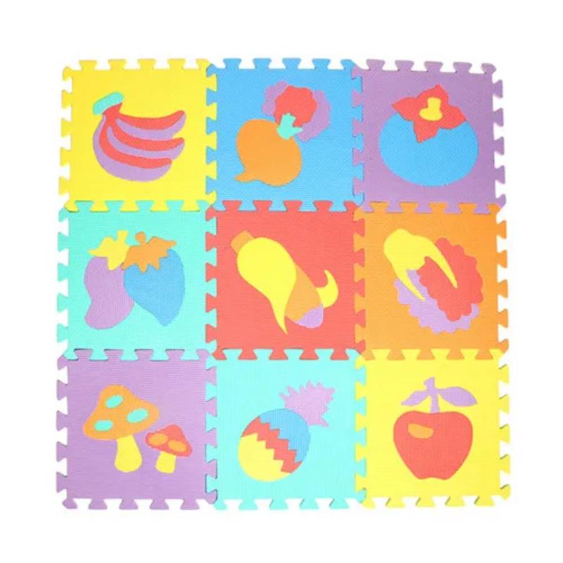 Toyech-10Pcs/set Baby Puzzle EVA Foam Play Mat-30*30cm