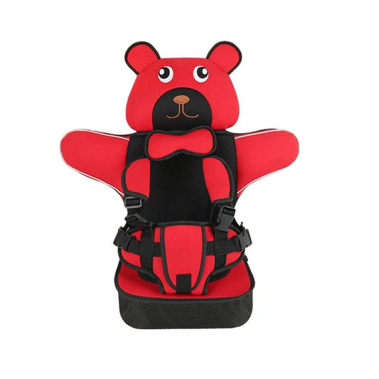Toyech-Child Car Seat Mat for 9 Months to 12 Years Old-Red
