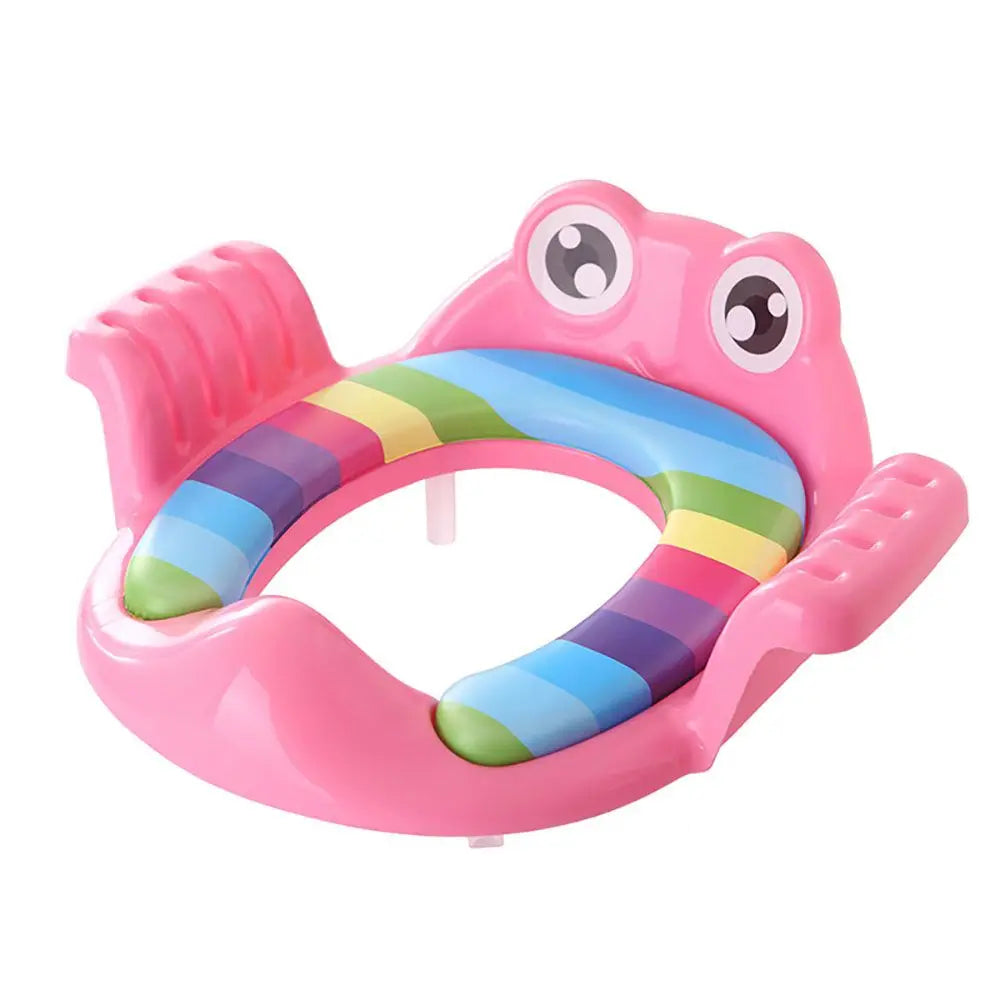 Toyech-Children Toilet Hand-Held Potty Seat-Pink