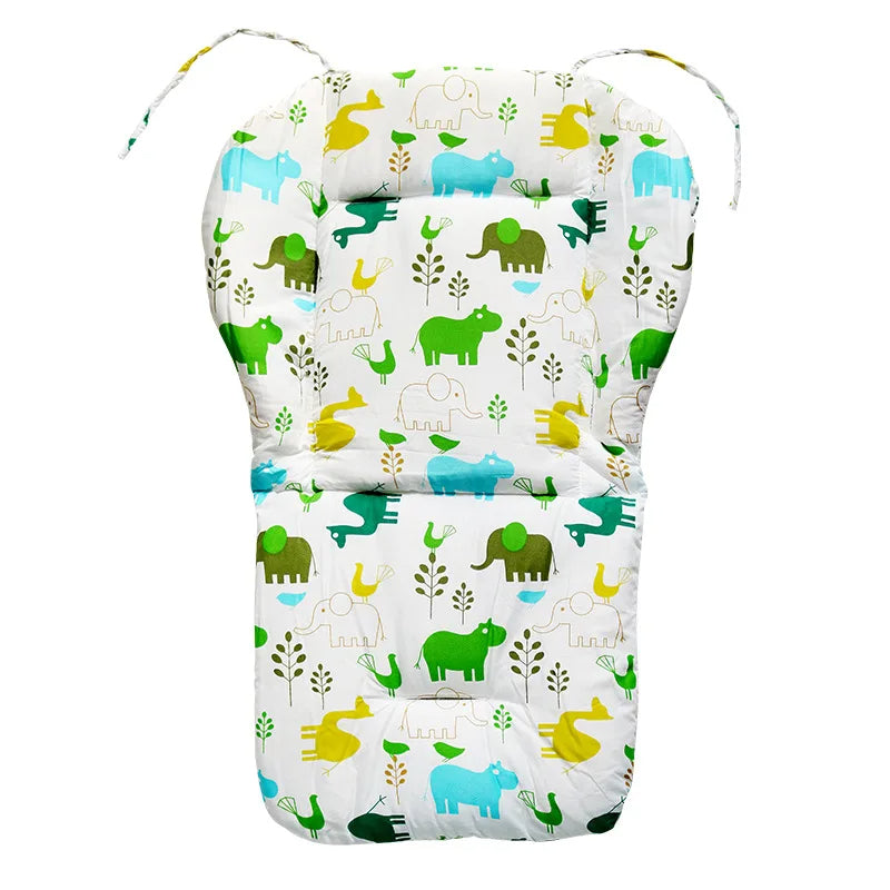 Toyech-Baby Stroller Seat Cushion Pad-Green