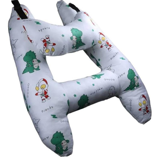 Toyech-H-Shape Kids Car Travel Pillow - Head Pillow Support-Dinosaure