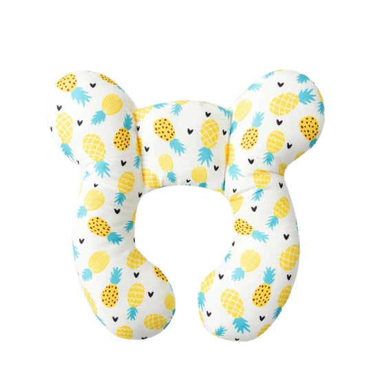 Toyech-Soft Cotton U-shaped Baby Pillow-Pineapple