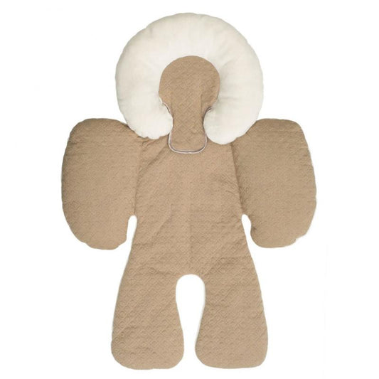 Toyech-Waterproof Baby Stroller Cushion Mat-Beige